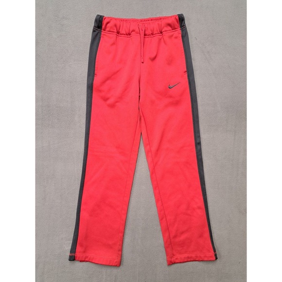 Nike Pants Men Small Therma Fit Athletic Sweatpants Joggers Adult Fleece 28x30 - Picture 1 of 9